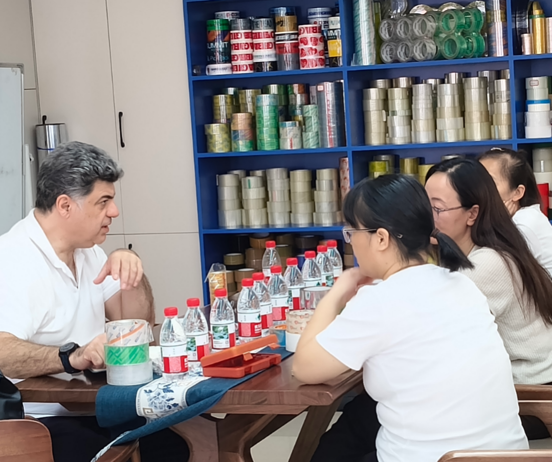 Key Iranian Client Visited Our Company for In-Depth Tape Product Collaboration