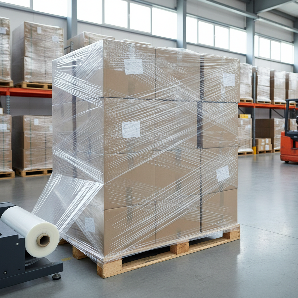 Surface Protective Film For Pallet Wrapping And Shipping